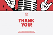 Mic Rock Cartoon Character, an Illustration by Decoconio Design (Thumbnail 4 of 4)
