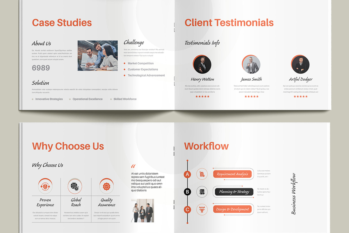 Corporate Company Profile Brochure preview 5
