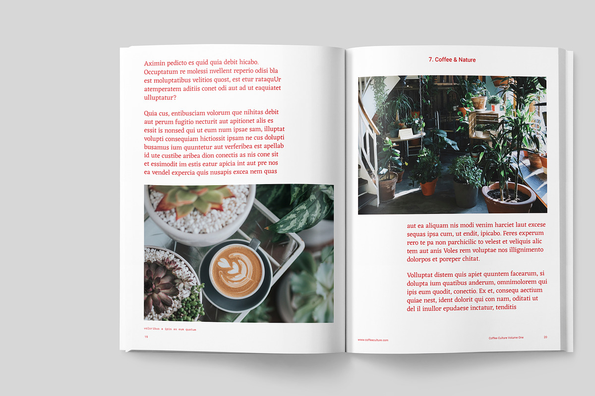 COFFEE CULTURE MAGAZINE, a Magazine Template by MashMish Studio (Photo 16 of 26)