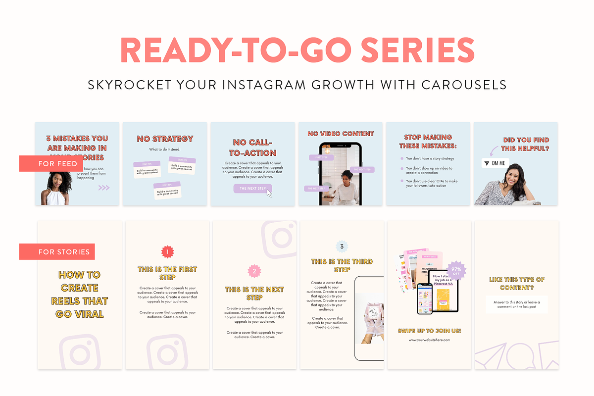 Organic Instagram Growth Kit, a Social Media Template by My Social Boutique (Photo 7 of 12)