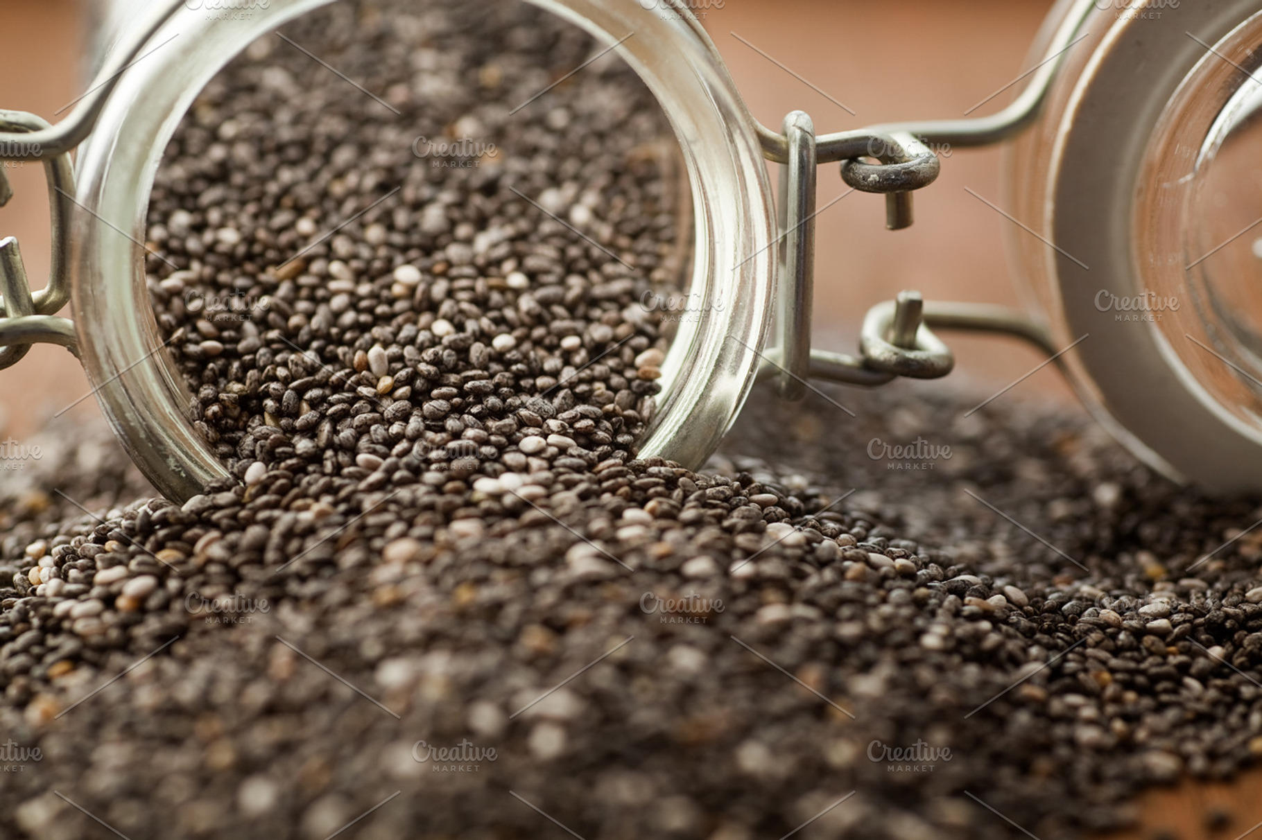 Chia Seeds Stock Photo Containing Chia And Seeds