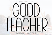 Good Teacher, a Sans Serif Font by FreshTypeINK (Thumbnail 1 of 7)