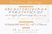 Fabulous Spring - A Font Duo, a Script Font by Beautypes (Thumbnail 6 of 7)