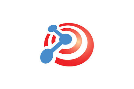 link target shield logo, a Branding & Logo Template by Rasagama Studio