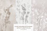 Lunaria – Botanical Wall Mural Set, a Wallpaper Graphic by Timofi Art (Thumbnail 2 of 9)