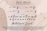 Billions Gates // Brush Font, a Script Font by GDcreative (Thumbnail 10 of 12)