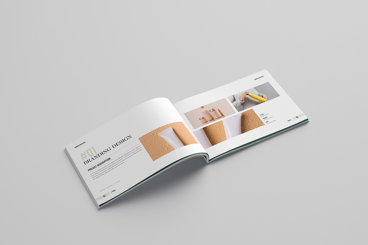 Works | Portfolio Template Landscape, a Brochure Template by Spark_Creative (Photo 8 of 14)