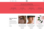 Shopify Candle Theme Light Red, a Templates & Theme by Exclusive Themes (Thumbnail 4 of 10)
