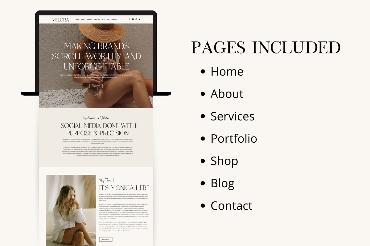 Premium Wix Studio Website Template preview 3