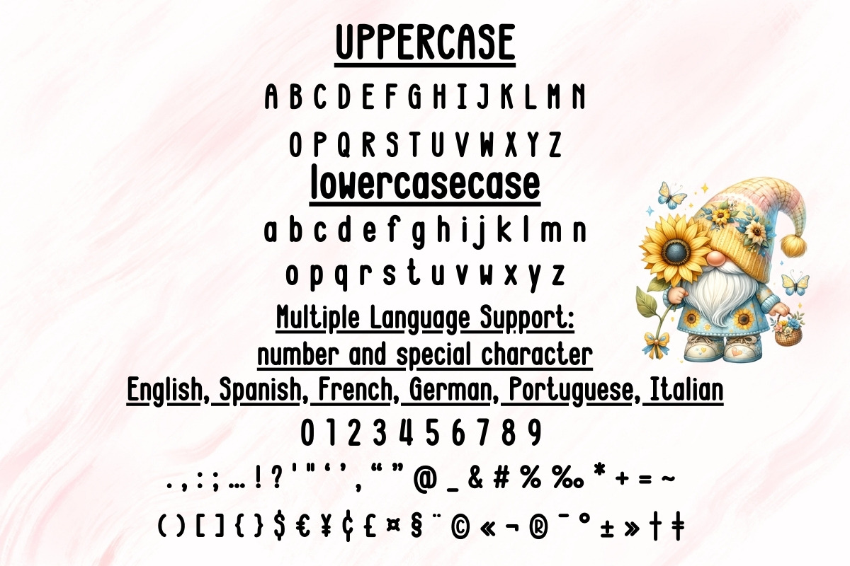 Sunshine Splendor - Handwritten, a Handwritten Font by Charmingbear59.design (Photo 5 of 5)