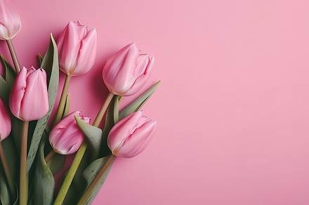 colorful tulip background, a Nature Photo by Virgo Studio