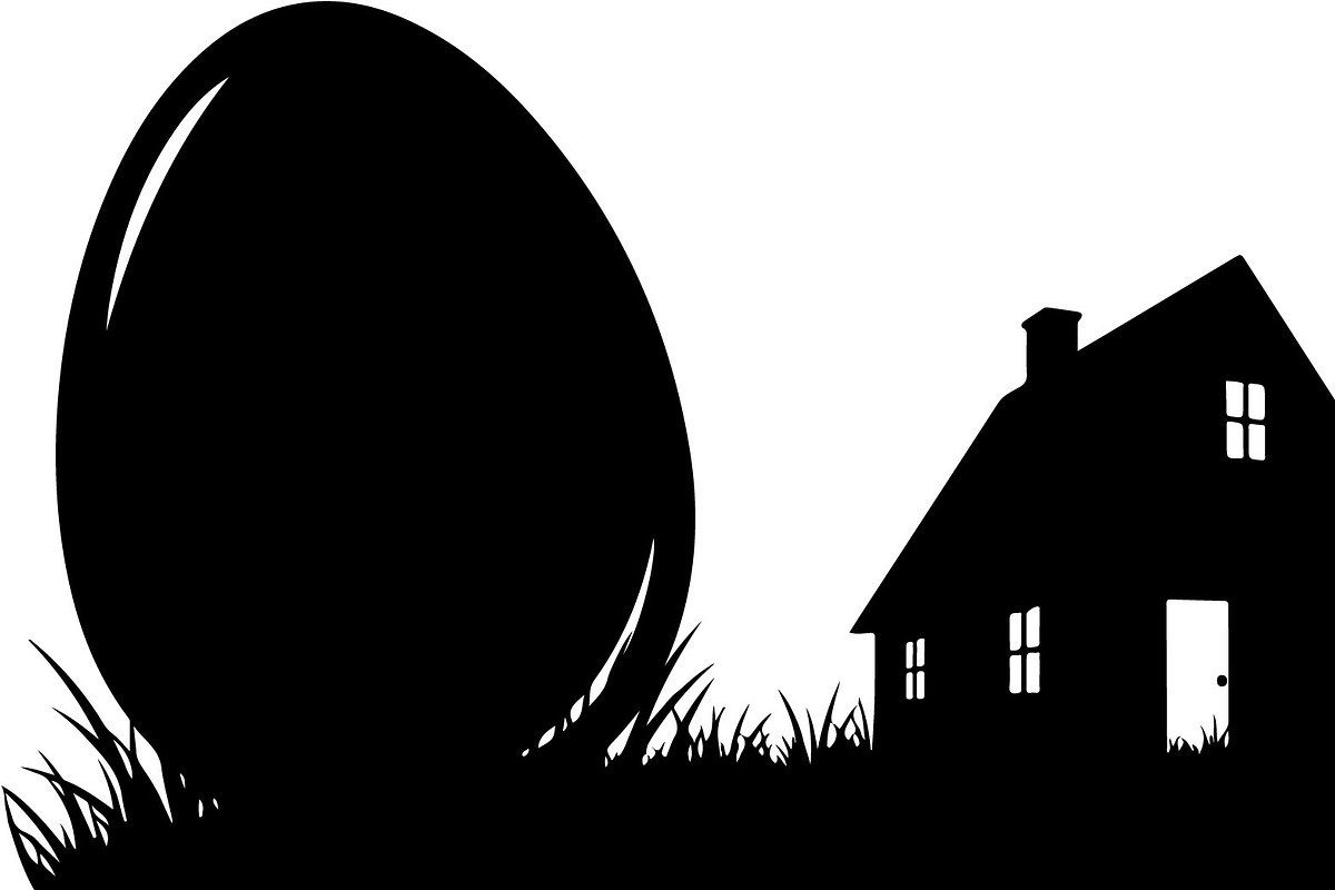 Night Landscape Egg Silhouette Bundl, an Illustration by Designs_River (Photo 16 of 22)