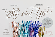 Beaufille Kisses, a Script Font by KLUGE+CO (Thumbnail 3 of 10)