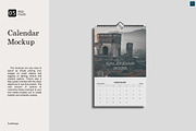High Quality Calendar Mockup, a Books & Magazine Mockup by Lxadesign (Thumbnail 1 of 7)