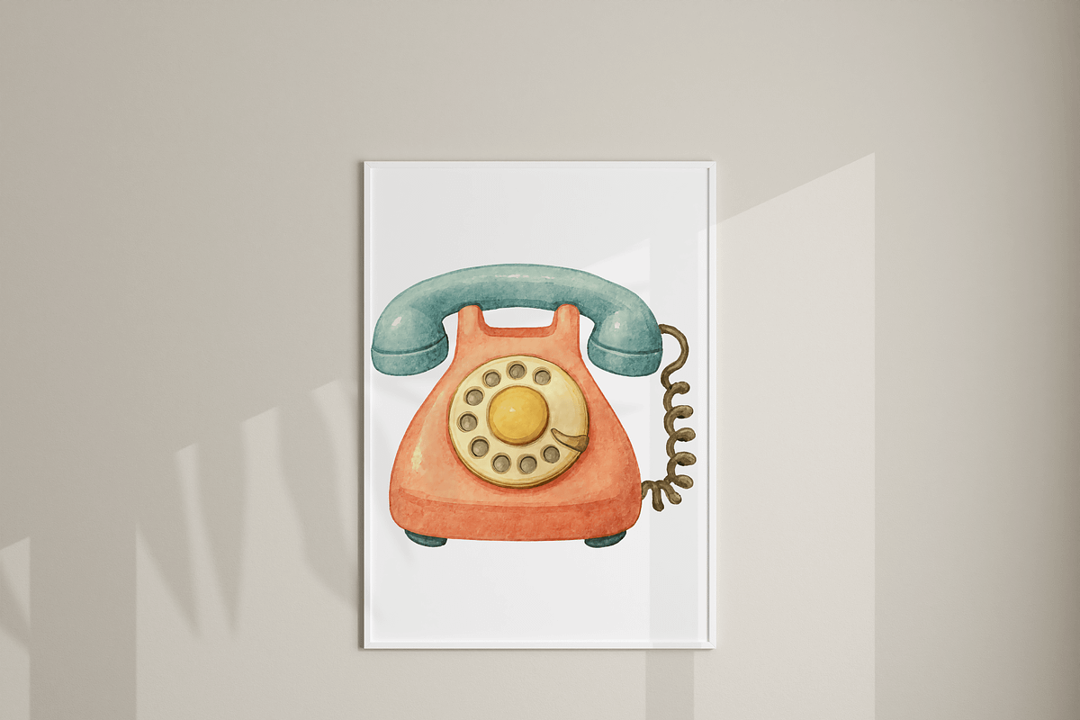 Retro Clipart Set, a Decorative Illustration by Pati Charm Studio (Photo 7 of 8)
