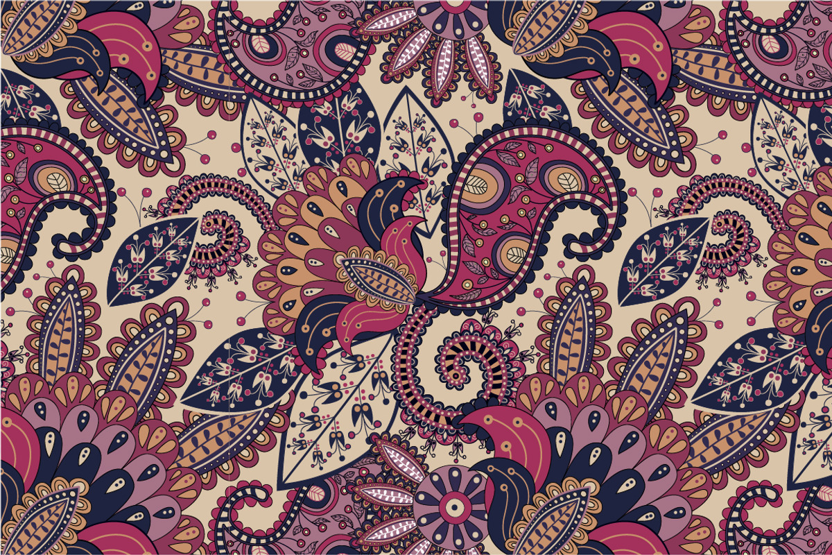 Set of ethnic patterns preview 2