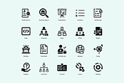 60 Business & Admin Line Icons Pack, an Outline Icon by taieefbakshi (Thumbnail 4 of 6)