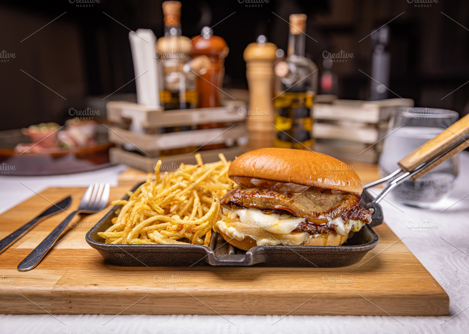Delicious foie gras burger, a Food & Drink Photo by Grafvision photography