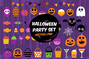 Halloween Party set