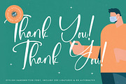 Sanitizer Eticulate Stylish Font, a Script Font by stylishtype.co (Thumbnail 20 of 20)