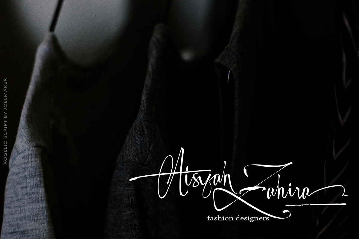 Rogelio Script, a Handwritten Font by joelmaker (Photo 13 of 17)
