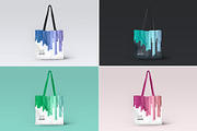 Square Canvas Tote Bag Mockup, a Product Mockup by Aurora Graphics (Thumbnail 5 of 6)