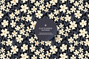 Flat Floral Pattern