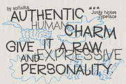 Junky Notes Typeface, a Handwritten Font by softulka (Thumbnail 4 of 6)