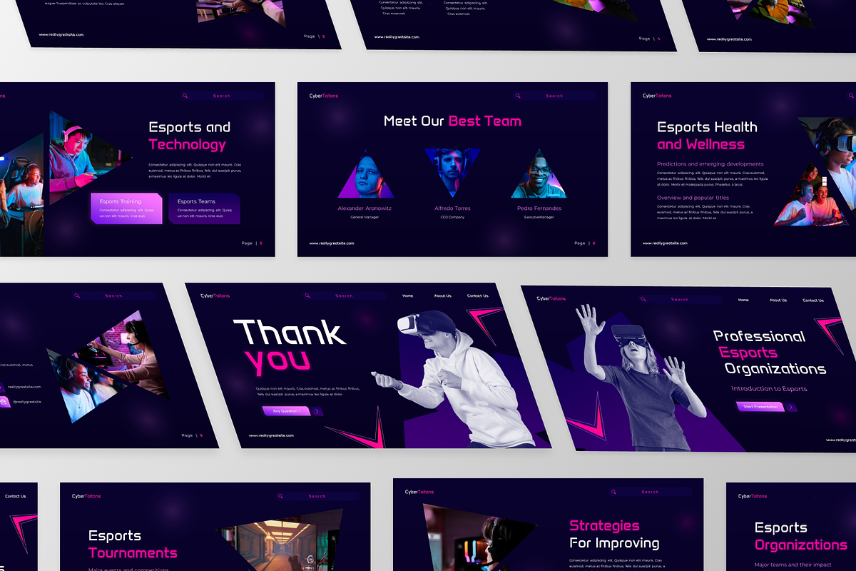 Professional E-Sport - E-Sport, a Presentation Template by GraphauseProject (Photo 5 of 6)