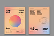 Gradient Minimal Poster, a Flyer Template by wavebreak (Thumbnail 2 of 2)