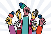 World Press Freedom Day Illustration, an Object Graphic by nandinigraphics (Thumbnail 2 of 3)