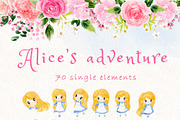 Alice's adventure in wonderland, a Decorative Illustration by heyiamalice (Thumbnail 7 of 14)