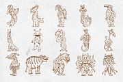 Medieval Monsters Vol 1, a Decorative Illustration by Tekuni (Thumbnail 10 of 14)