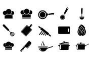 Kitchen Cooking Icon Vector Bundle, an Illustration by jahid234 (Thumbnail 51 of 51)