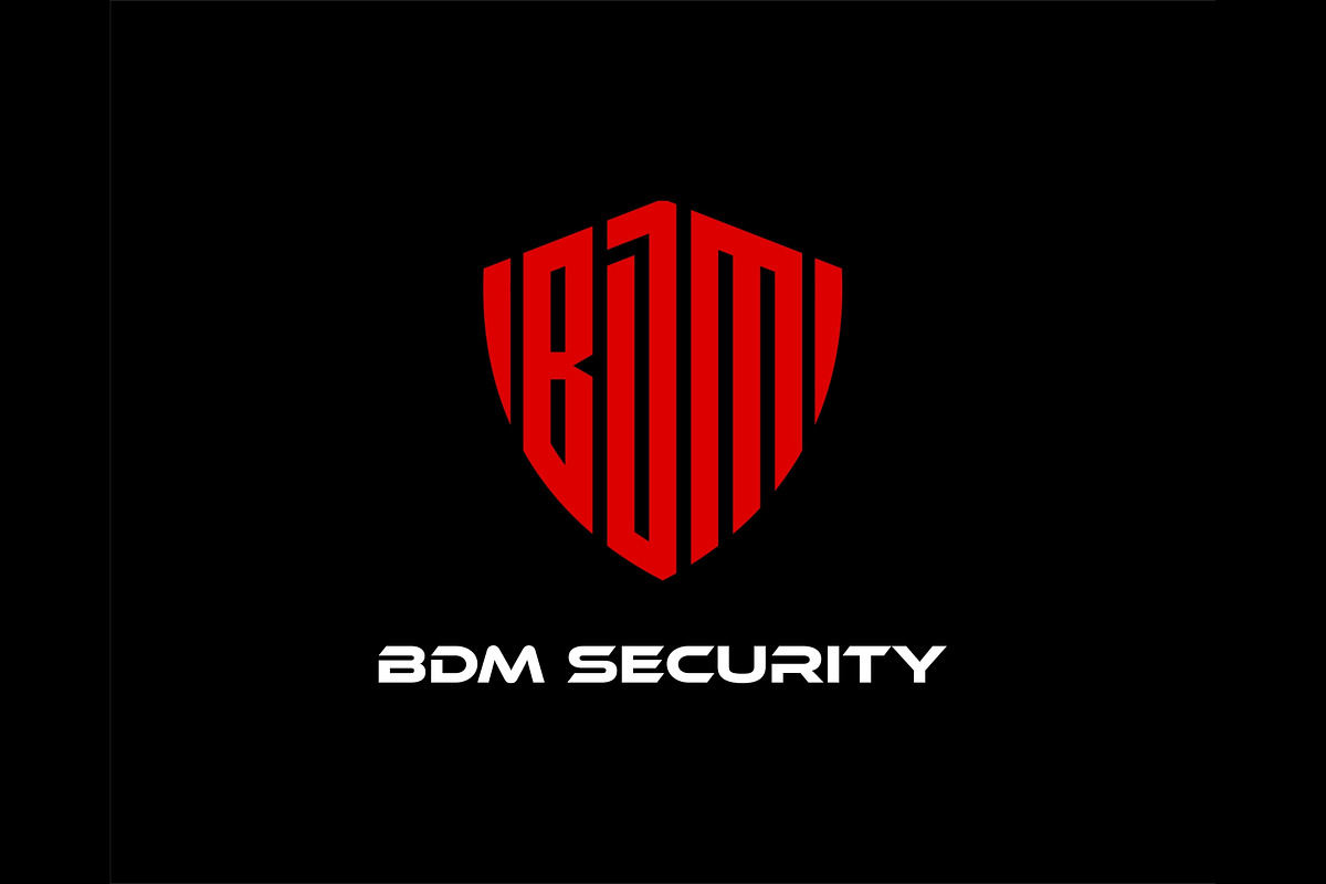 Letter BDM Security Logo, a Branding & Logo Template by ika trisiana (Photo 1 of 2)
