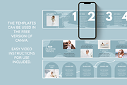 Blue Instagram Carousel Templates, a Social Media Template by SunshineStudioBoutique (Thumbnail 8 of 9)