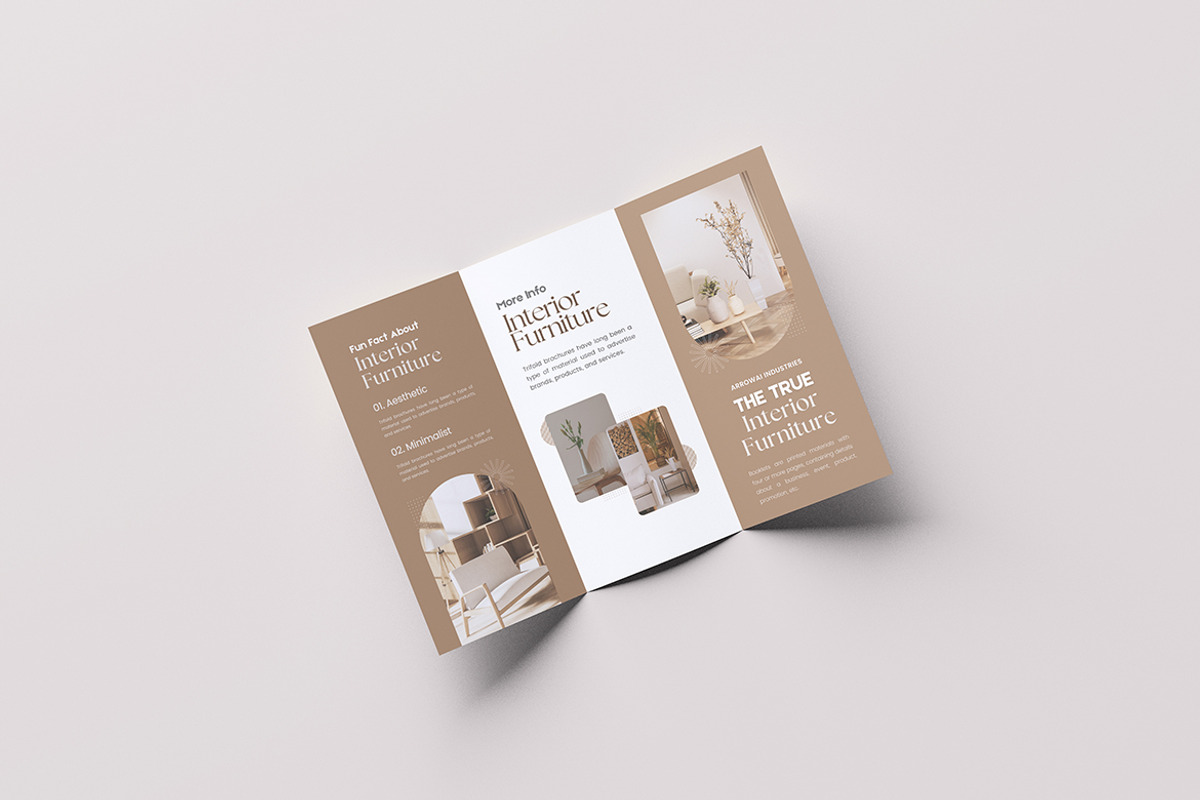 Trifold Brochure Mockup, a Brochure Template by graphicstory (Photo 3 of 5)