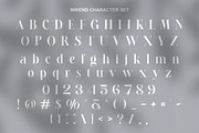 Mikend Modern Serif Font, a Serif Font by Alfinart (Thumbnail 8 of 10)