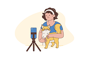 Live Stream & Podcast Illustration, an Object Graphic by Jump Studio (Thumbnail 10 of 12)