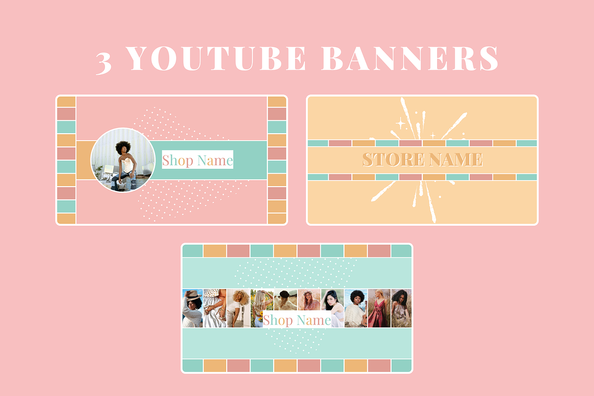 Social Media Banner Templates, a Social Media Template by SunshineStudioBoutique (Photo 4 of 9)