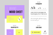 Brand Mood Board Layout, an UI Kit Template by MightyDesign (Thumbnail 3 of 6)