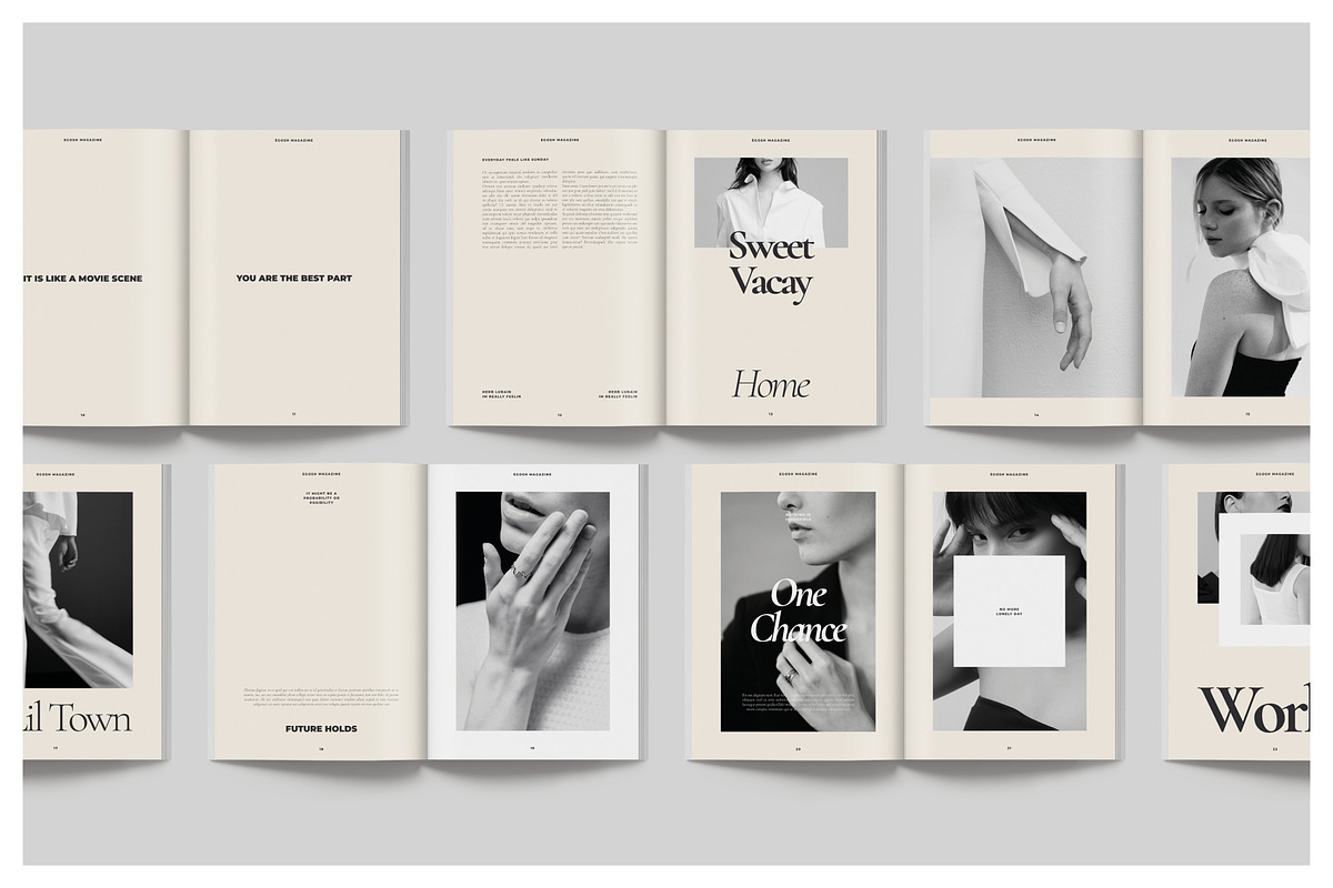 EGOSH Editorial Lookbook, a Magazine Template by Arif Tri Ananta (Photo 8 of 14)