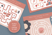 Fairy Tale Flashcards, Mazes, Games, a Card Template by Veresk (Thumbnail 7 of 11)