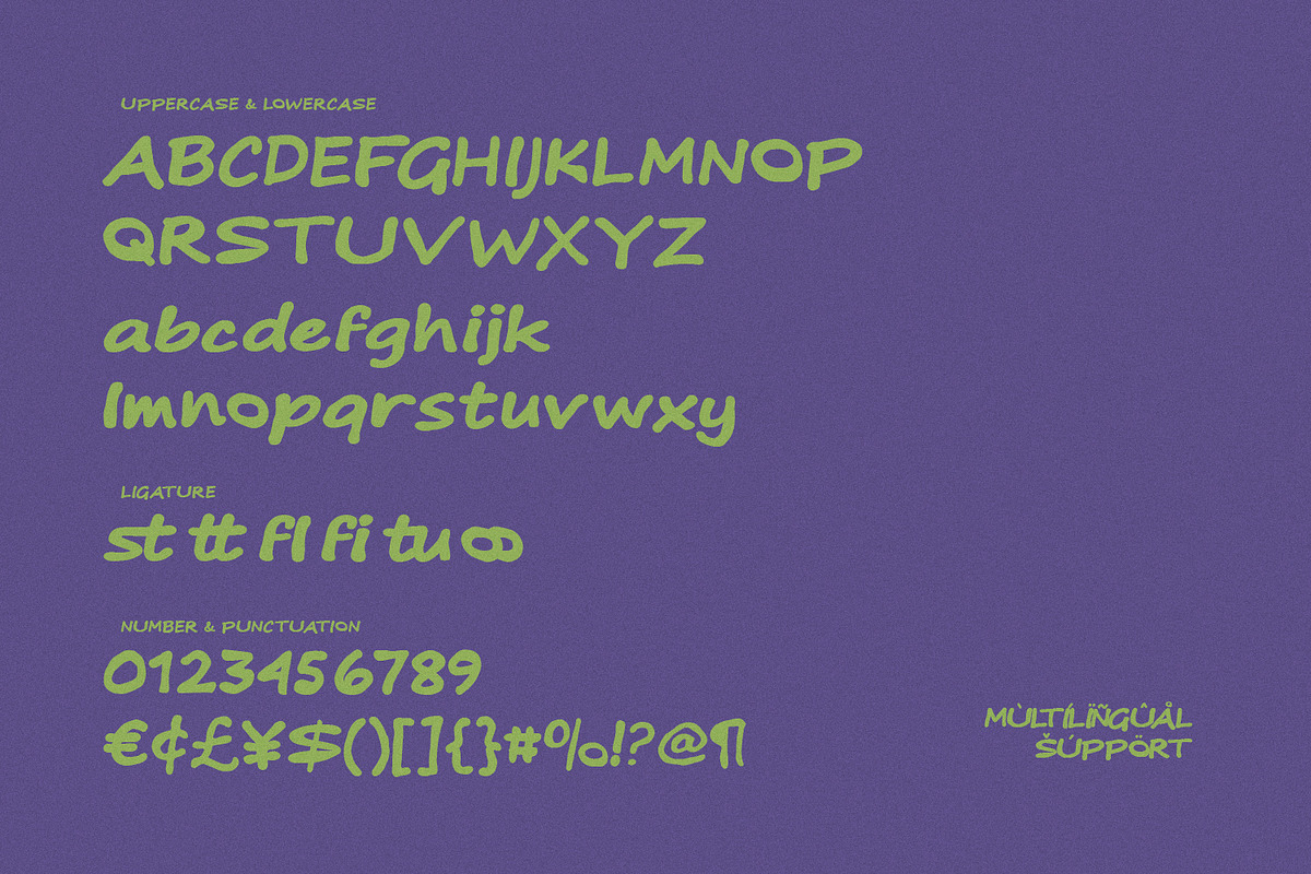 Cubites Brunchos Playful Font, a Handwritten Font by Maulana Creative (Photo 6 of 7)