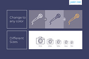 Multimedia Line Icon V2, an Outline Icon by Jumbo Icons (Thumbnail 3 of 5)