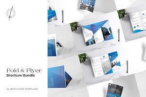 Fold& Flyer Brochure Bundle