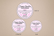 Cottage Food Label, Home Baked Label, a Stationery Template by Coral Beauty (Thumbnail 3 of 5)