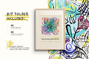 Scribbles Art | Poster Builder, an Object Graphic by KetteCreate (Thumbnail 4 of 14)