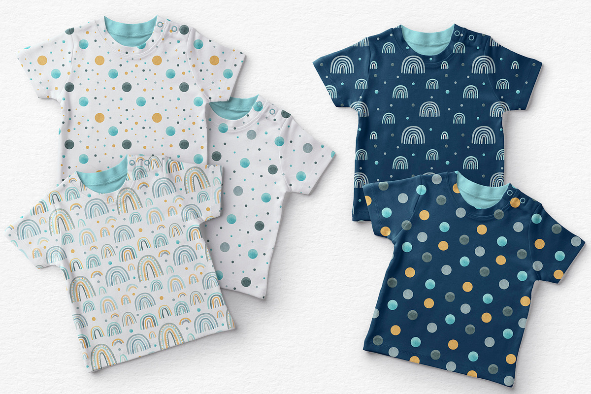 Watercolor RAINBOWS BUNDLE sale, a Pattern Graphic by svetlanaARTdreams (Photo 13 of 16)