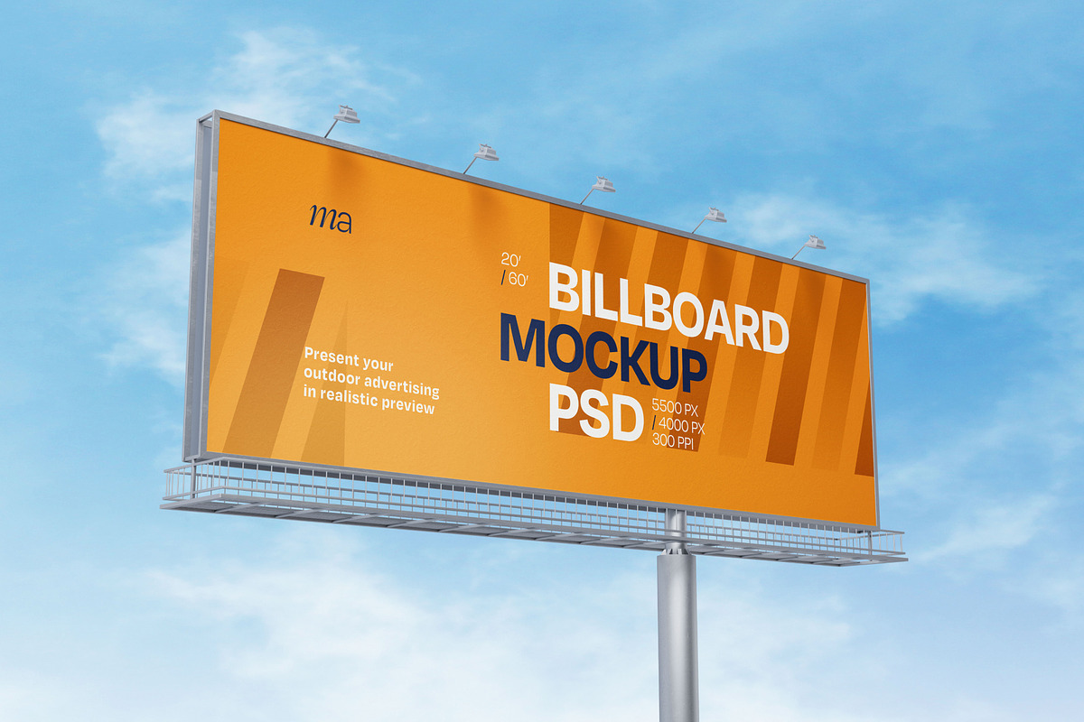 Billboard Mockup Set, a Print Template by mockupatelier (Photo 9 of 12)